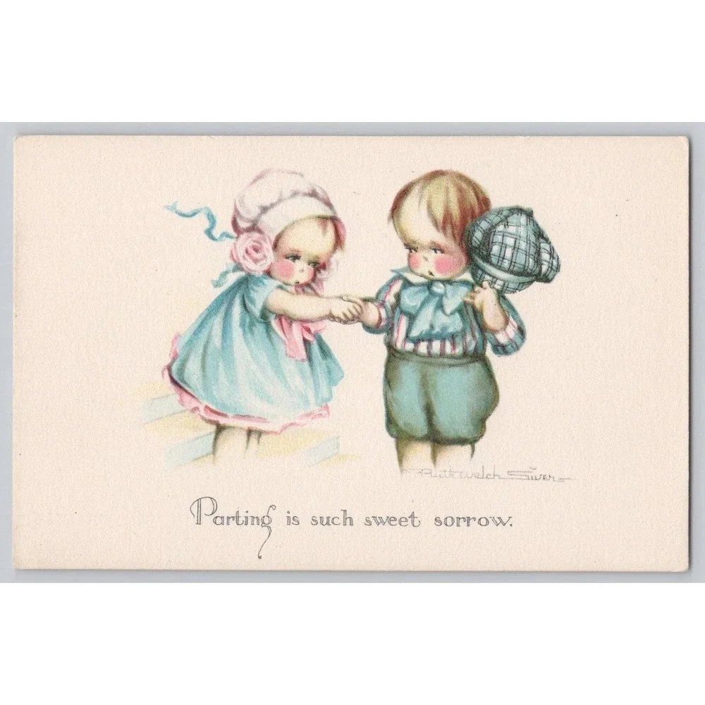 Ruth Welch Siver Signed Artist 